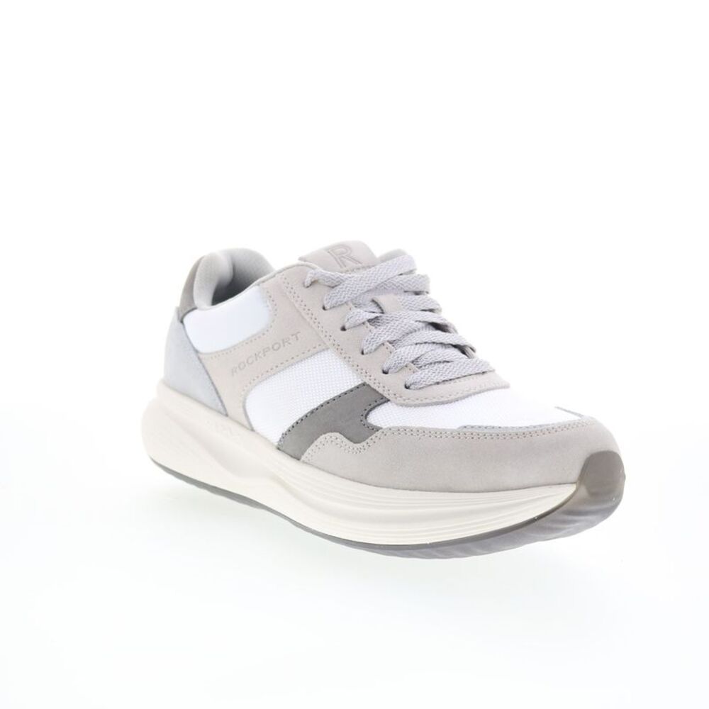 Rockport Mens DMX Corvin Gray Shoes (NWT) - Picture 2 of 7